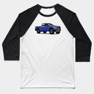 F150 Raptor Cartoon Baseball T-Shirt